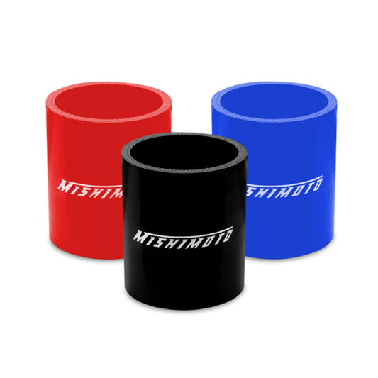 Mishimoto 2.25 Inch Black Straight Coupler - Racecraft Industries
