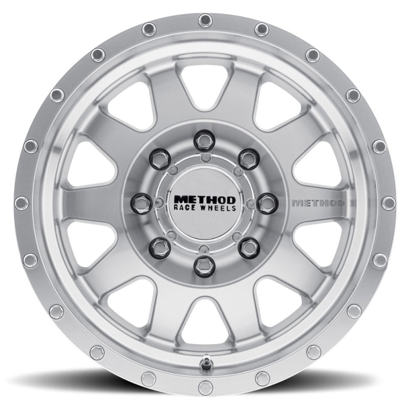 Method MR301 The Standard 18x9 +18mm Offset 8x180 130.81mm CB Machined/Clear Coat Wheel - Racecraft Industries