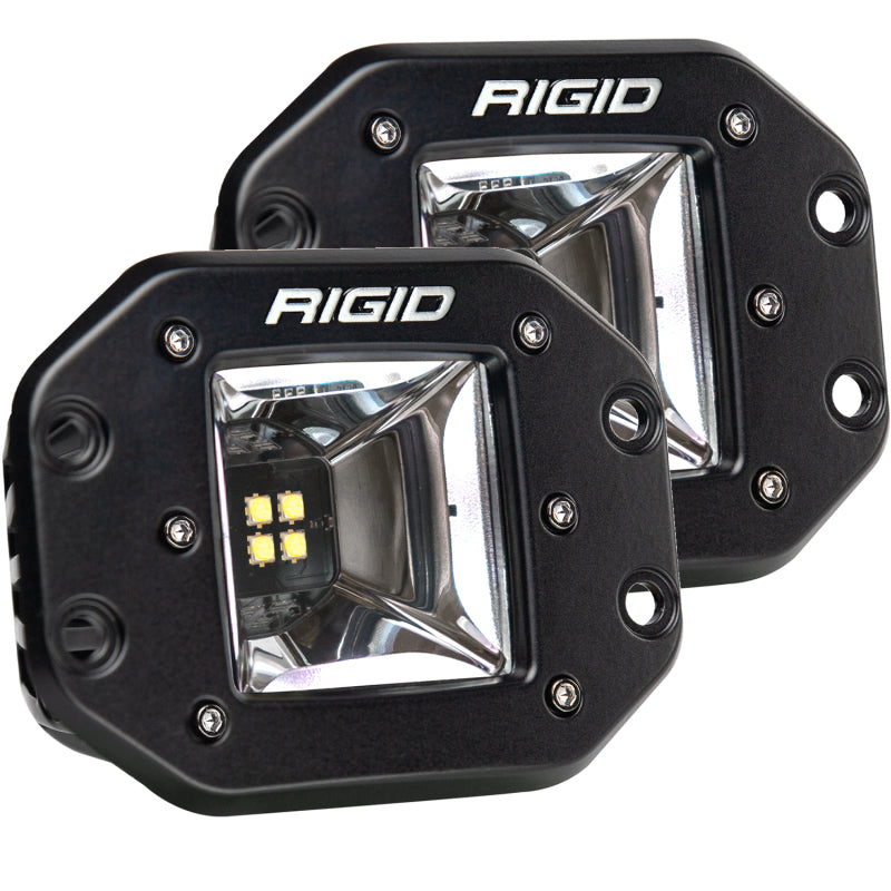 Rigid Industries Radiance+ Scene RGBW Flush Mount - Pair - Racecraft Industries