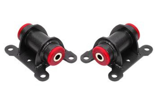 BMR 98-02 Chevrolet Camaro Motor Mount Kit (Steel) w/ Poly Bushings - Black Hammertone - Racecraft Industries