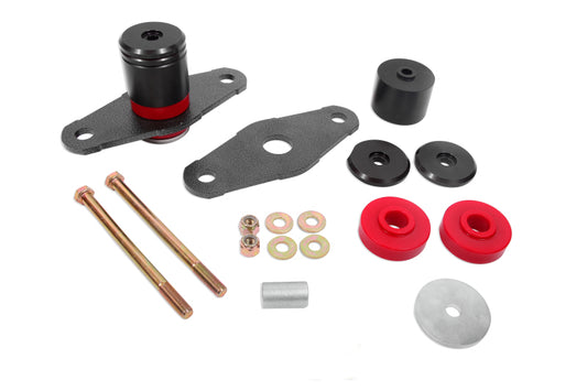 BMR 11-18 Dodge Challenger Motor Mount Polyurethane Bushing Upgrade Kit - Black Anodized - Racecraft Industries