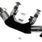 Borla 2020 Chevrolet Corvette C8 6.2L ATAK 3in Exhaust System Dual Round Angle Cut Carbon Fiber Tips - Racecraft Industries
