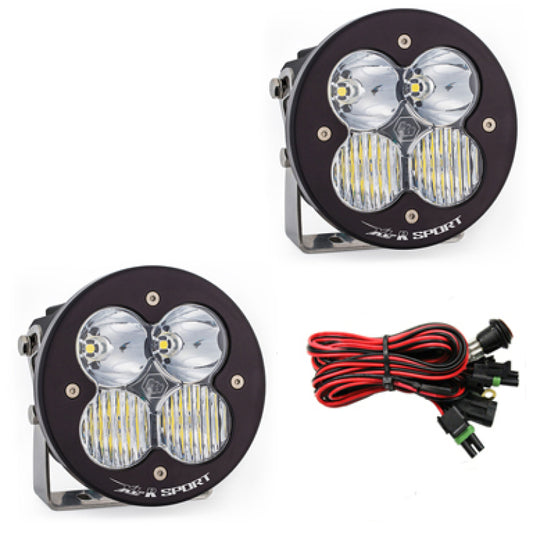 Baja Designs XL R Sport Series Driving Combo Pattern Pair LED Light Pods - Clear - Racecraft Industries