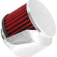 K&N 1.375in Flange ID x 3in OD x 2.5in Height Clamp On Crankcase Vent Filter - Racecraft Industries