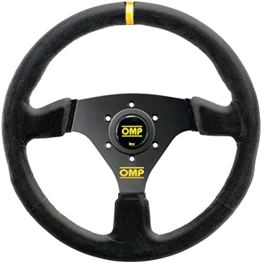 OMP Targa Steering Wheel Black/Black - Racecraft Industries