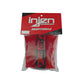 Injen Red Water Repellant Pre-Filter fits X-1010 X-1011 X-1017 X-1020 5in Base/5in Tall/4in Top - Racecraft Industries
