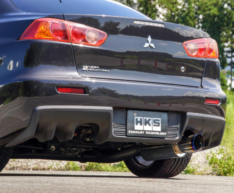 HKS RACING MUFFLER LANCER EVO-X USA - Racecraft Industries