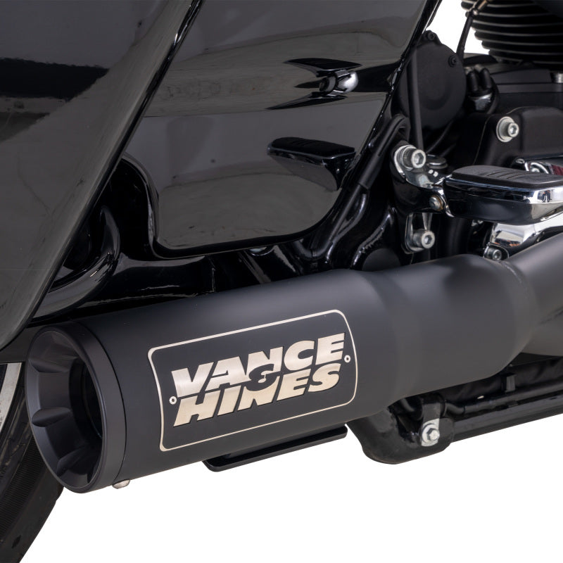 Vance & Hines HD HD Touring 17-22 HO 2-1 Black Full System Exhaust - Racecraft Industries