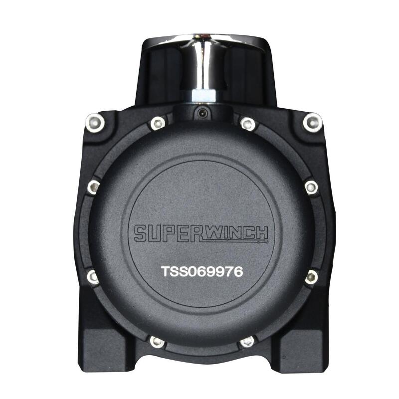 Superwinch 9500 LBS 12V DC 3/8in x 80ft Synthetic Rope Tiger Shark 9500 Winch - Racecraft Industries