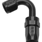 Russell Performance -6 AN Black 120 Degree Full Flow Swivel Hose End - Racecraft Industries
