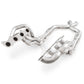 Stainless Power 2011-14 Mustang GT Headers 1-7/8in Primaries High-Flow Cats 3in X-Pipe - Racecraft Industries