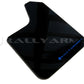 Rally Armor Universal Fit (No Hardware) Black UR Mud Flap w/ Blue Logo - Racecraft Industries