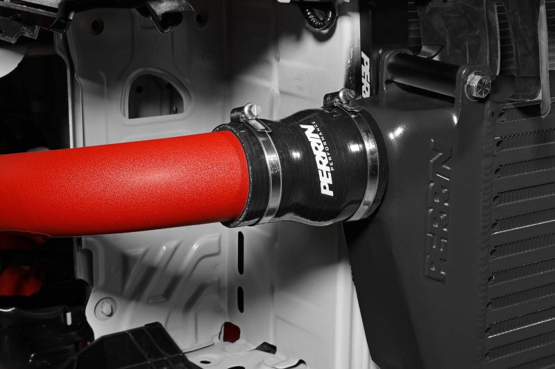Perrin 22-23 Subaru WRX Front Mount Intercooler Kit (Red Tubes & Black Core) - Racecraft Industries