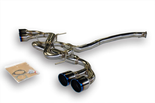 HKS 09+ GTR Flux Welded Legamax Premium Exhaust - Racecraft Industries