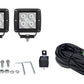 Hella HVF Cube 4 LED Off Road Kit - 3.1in 2X12W - Racecraft Industries