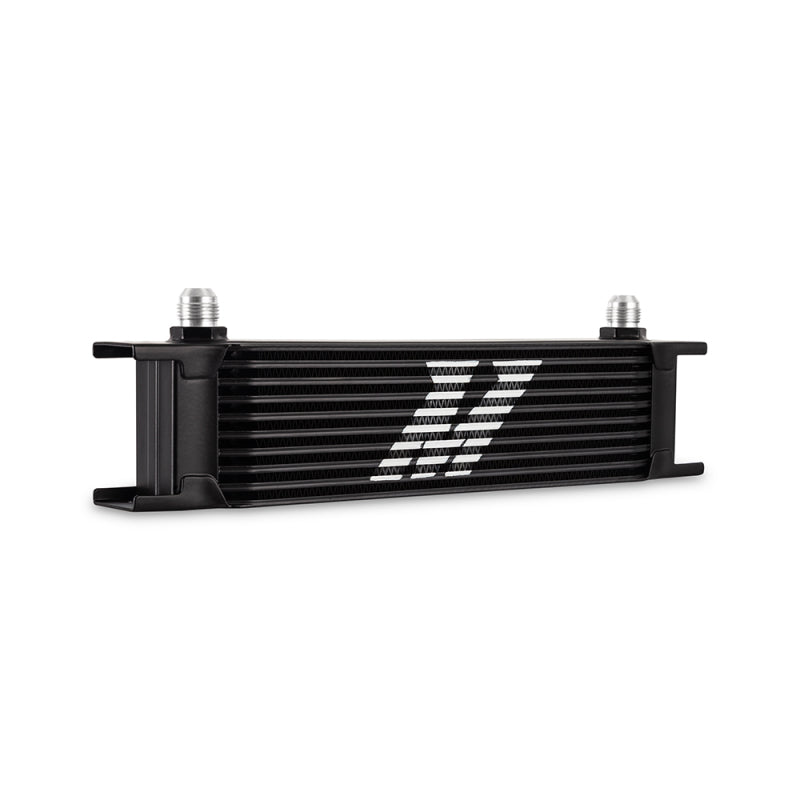 Mishimoto Universal -8AN 10 Row Oil Cooler - Black - Racecraft Industries