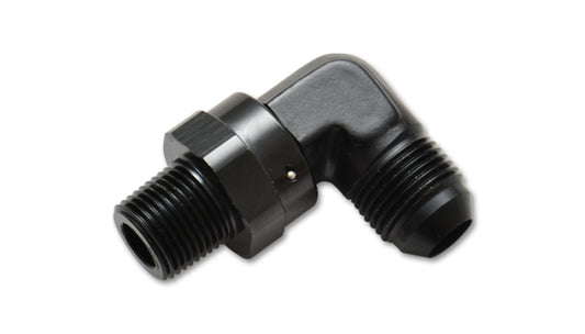 Vibrant -6AN to 3/8in NPT Male Swivel 90 Degree Adapter Fitting - Racecraft Industries