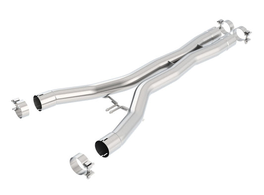 Borla 2014 Chevy Corvette Stingray X-Pipes (Smog Legal Cut and Clamp) - Racecraft Industries