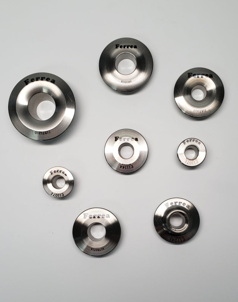 Ferrea Acura/Honda K20 Double Spring 7 Deg Pro CNC Titanium Retainer - Set of 16 - Racecraft Industries