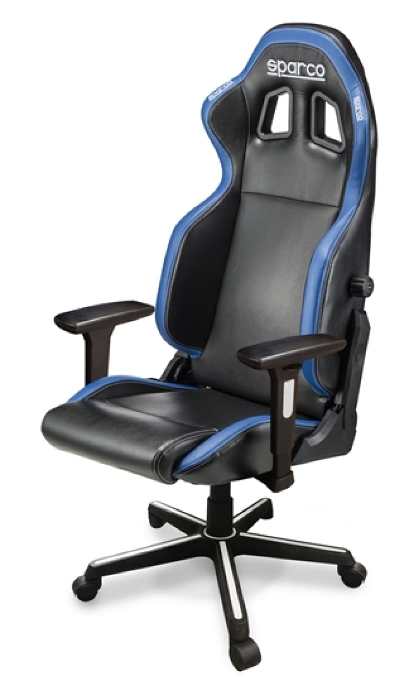 Sparco Game Chair ICON BLK/BLU - Racecraft Industries