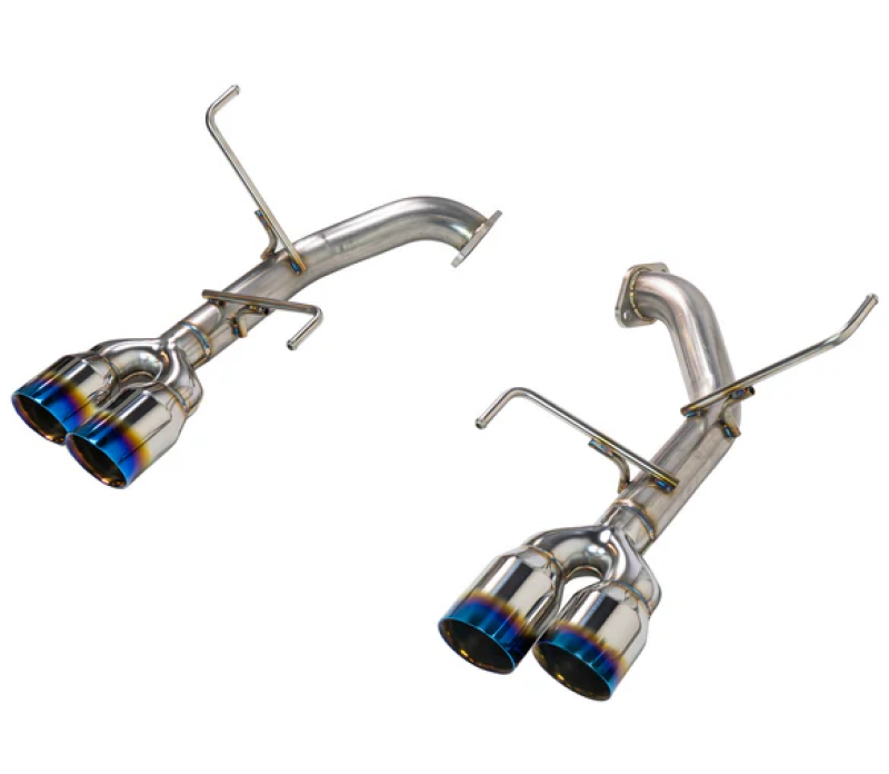 Remark 2022+ Subaru WRX (VB) 3.5in Axleback Exhaust w/ Burnt Stainless Double Wall Tip - Racecraft Industries