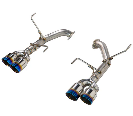Remark 2022+ Subaru WRX (VB) 3.5in Axleback Exhaust w/ Burnt Stainless Double Wall Tip - Racecraft Industries