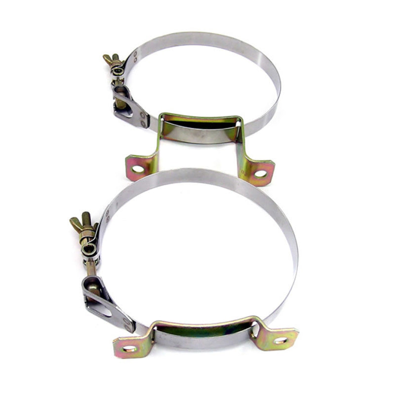 Nitrous Express Stainless Steel Bottle Brackets for 10lb/15lb Aluminum Bottles - Racecraft Industries