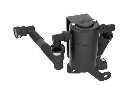 K&N 15-23 Dodge Challenger 6.2L V8 / 15-23 Dodge Charger 6.2L V8 Oil Catch Can - Racecraft Industries