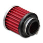 Vibrant Crankcase Breather Filter w/ Chrome Cap 1.5in 38mm Inlet ID - Racecraft Industries
