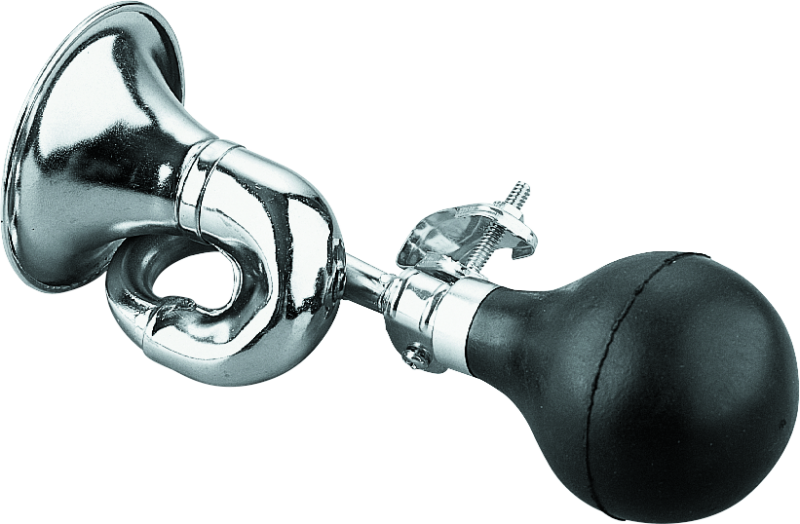 Bikers Choice Chrome Bugle Horn Universal Custom - Racecraft Industries