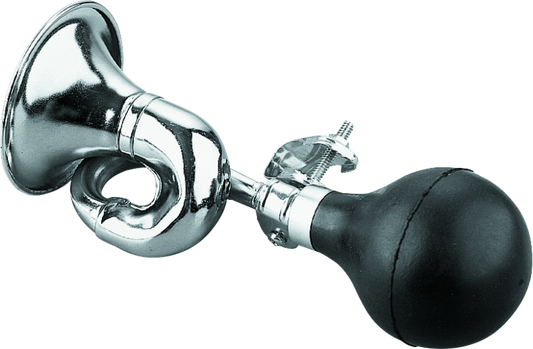 Bikers Choice Chrome Bugle Horn Universal Custom - Racecraft Industries