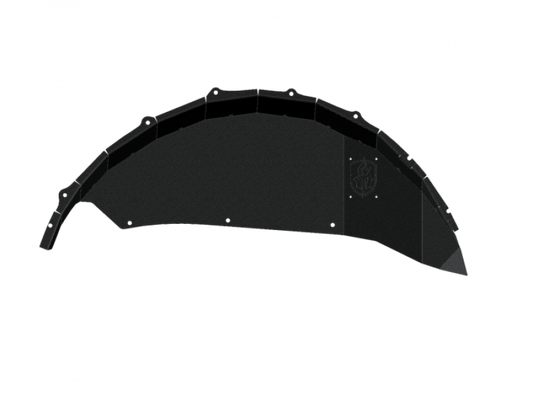 Road Armor 18-20 Jeep Wrangler JL Stealth Rear Fender Liner Body Armor - Black Steel - Racecraft Industries