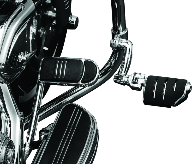 Kuryakyn Trident Dually Longhorn Offset 1-1/4inch Clamp Chrome - Racecraft Industries