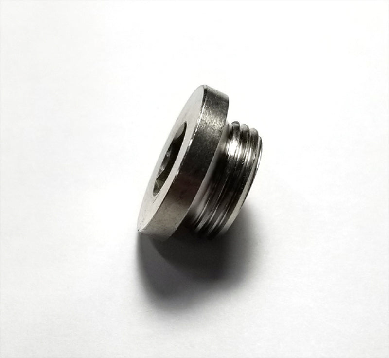 Stainless Bros M12x1.25 O2 Motorcycle Sensor Bung Plug w/ Copper Washer - Racecraft Industries