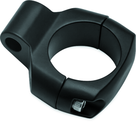 Kuryakyn Mirror Adapter 1-1/4inch Bars Mount Satin Black - Racecraft Industries