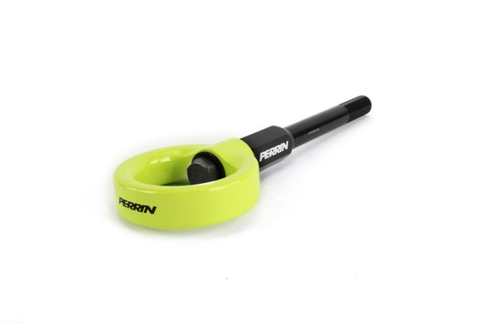 Perrin 02-07 Subaru WRX/STI Tow Hook Kit (Front) - Neon Yellow - Racecraft Industries