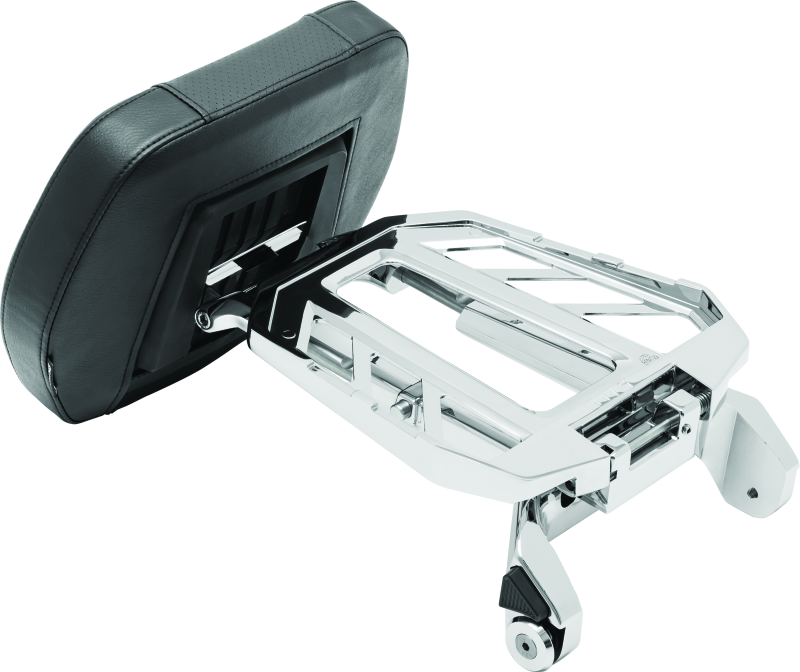 Kuryakyn Neo Driver & Passenger Backrest Chrome - Racecraft Industries