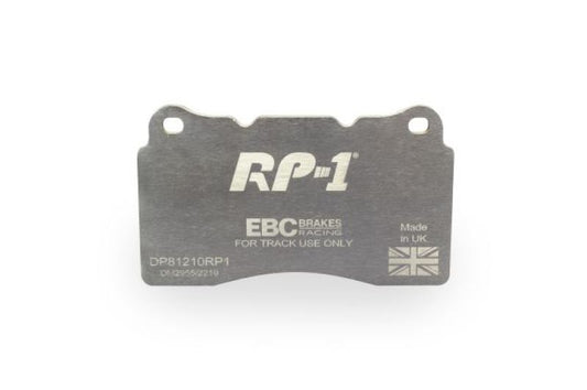 EBC Racing 2017+ Honda Civic Type-R (FK8) RP-1 Front Race Brake Pads - Racecraft Industries