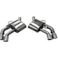 Corsa 16-24 Chevrolet Camaro SS/ZL1 6.2L V8 Polished Xtreme Axle-Back Exhaust (w/ Factory NPP Valve) - Racecraft Industries