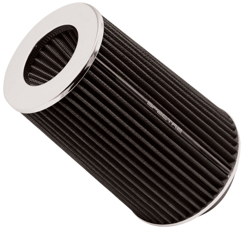 Spectre Adjustable Conical Air Filter 9-1/2in. Tall (Fits 3in. / 3-1/2in. / 4in. Tubes) - Black - Racecraft Industries