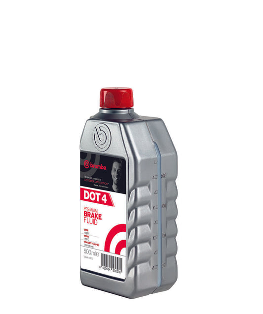 Brembo DOT 4 Brake Fluid (500 ML) (MOQ of 24) - Racecraft Industries