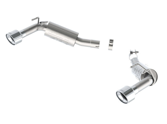 Borla 14-15 Camaro SS 6.2L V8 RWD Single Split Rr Exit ATAK Exhaust (rear section only) - Racecraft Industries