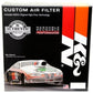 K&N Custom Air Filter 14in OD / 12in ID / 6in Height - Racecraft Industries