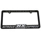Nitrous Express License Plate Frame - Racecraft Industries