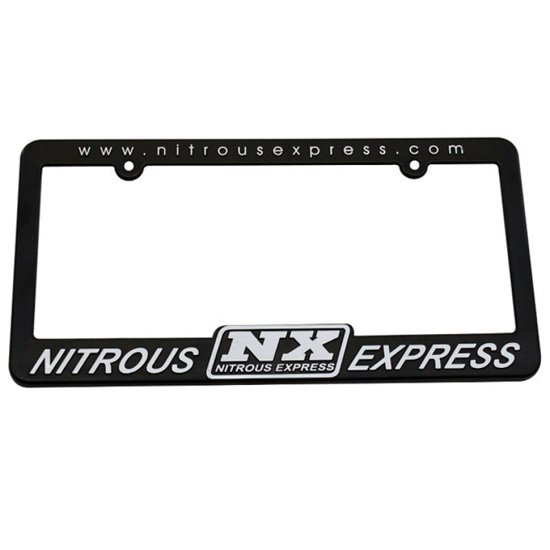 Nitrous Express License Plate Frame - Racecraft Industries