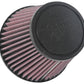 K&N Universal Clamp-On Air Filter 2-3/4in FLG / 5-1/16in B / 3-1/2in T / 4-3/8in H - Racecraft Industries