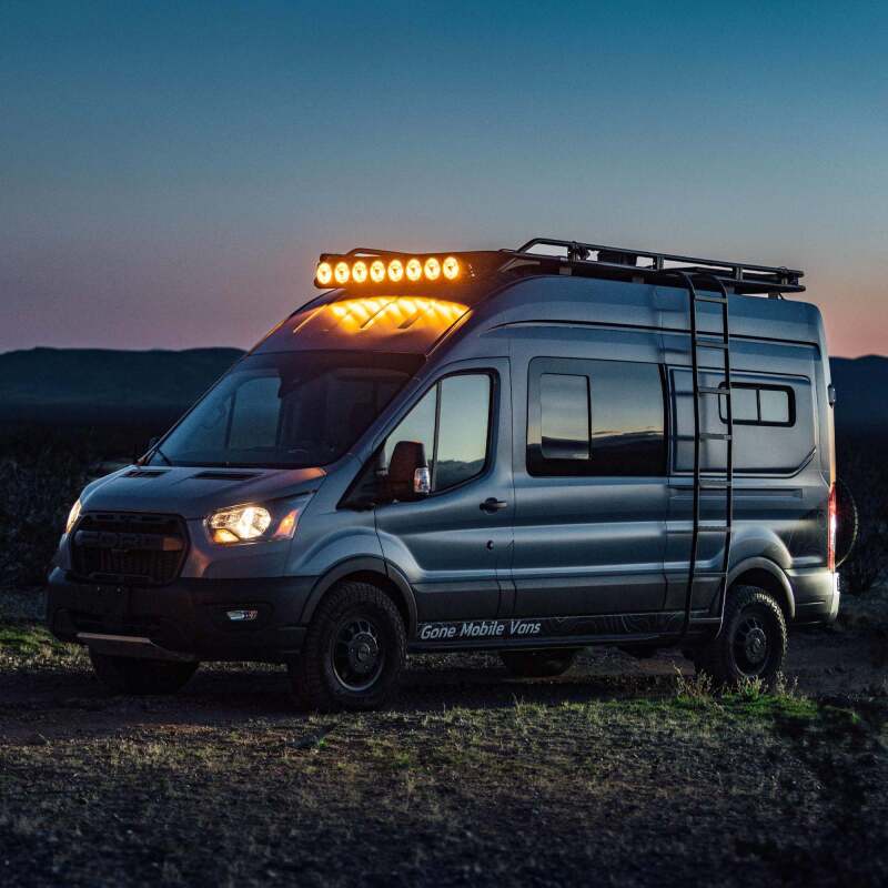 KC HiLiTES Gravity Titan LED Light Bar - 50in. (8-Light) - Racecraft Industries