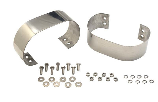 Kentrol 76-95 Jeep CJ/Wrangler YJ Bumperettes Pair - Polished Silver - Racecraft Industries