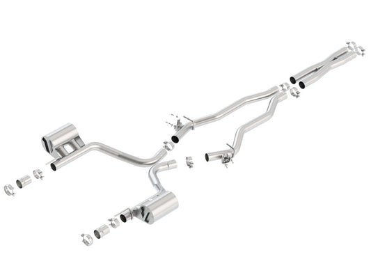 Borla 15-16 Dodge Challenger SRT/Scat Pcak 6.4L V8 ATAK Catback Exhaust - Racecraft Industries