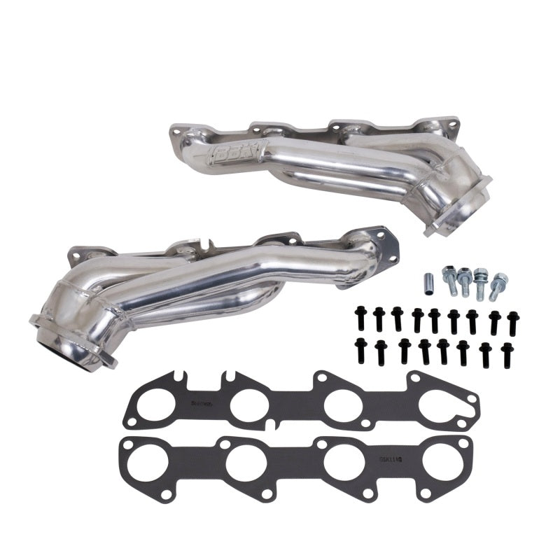 BBK 05-15 Dodge Challenger Charger 5.7 Hemi Shorty Tuned Length Exhaust Headers 1-3/4 Silver Ceramic - Racecraft Industries
